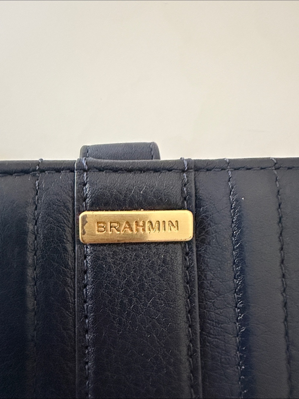 Brahmin Hannah Wallet, Anchor Mystic Navy Blue - Picture 5 of 13